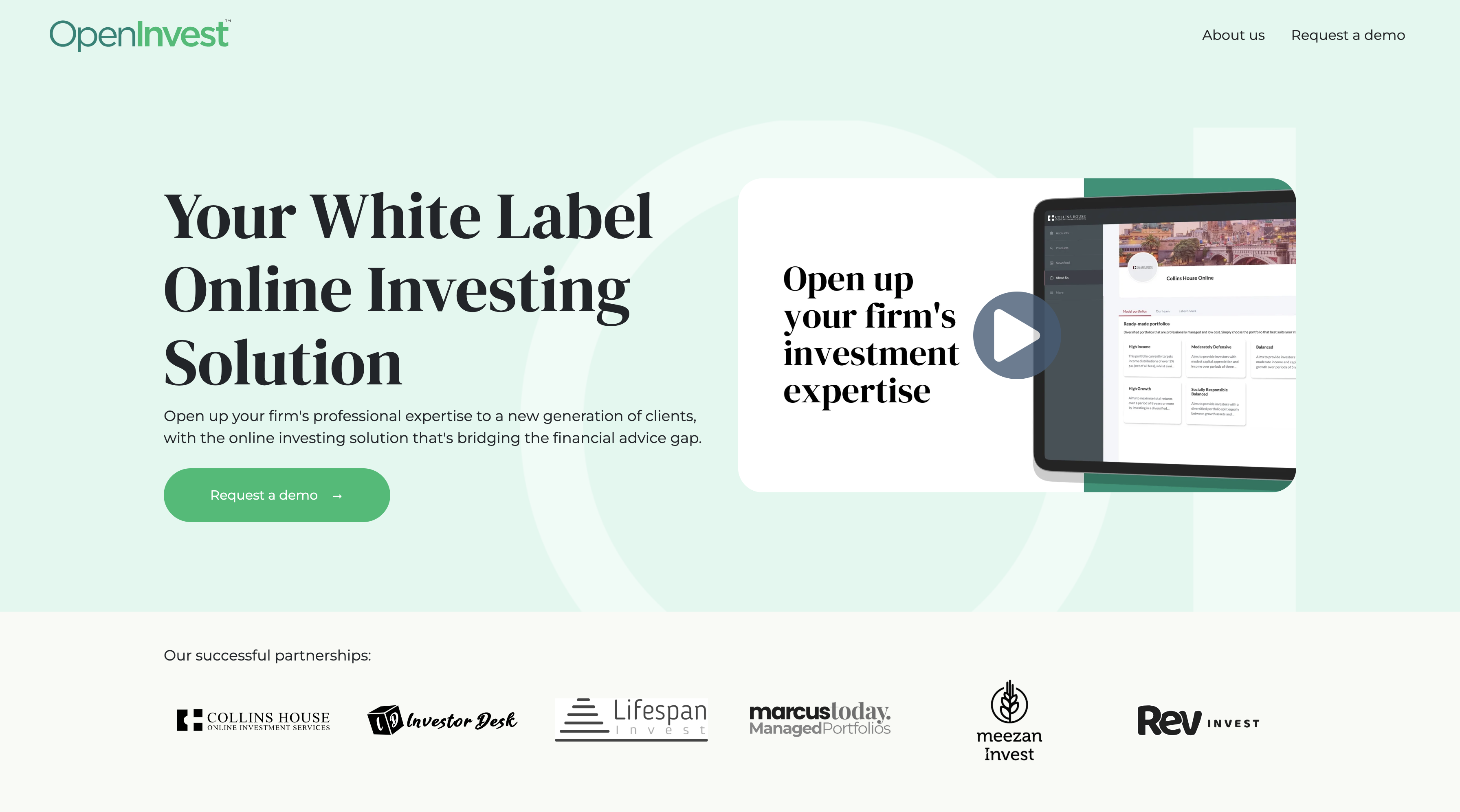 Investment Portfolio Tracker at (OpenInvest)